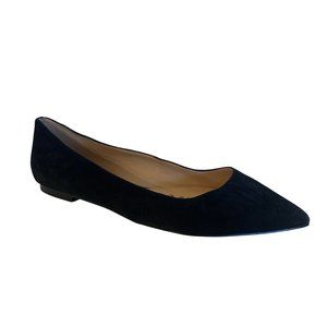 Sam Edelman Sally Black Suede Ballet Flats Size 9